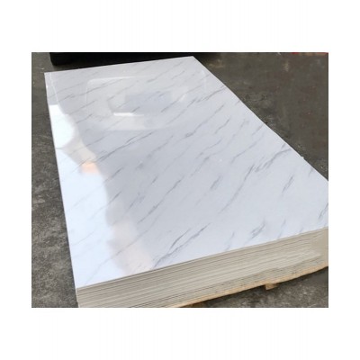 PVC UV Marble Stone Board - White Net Color 